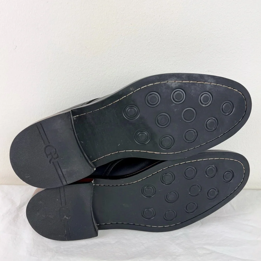 Gordon Rush Black Leather Chukka Boots
